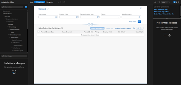 SAP Adaptation Projesi