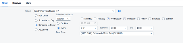 Schedule on Recur 2 Schedule on Recur 2